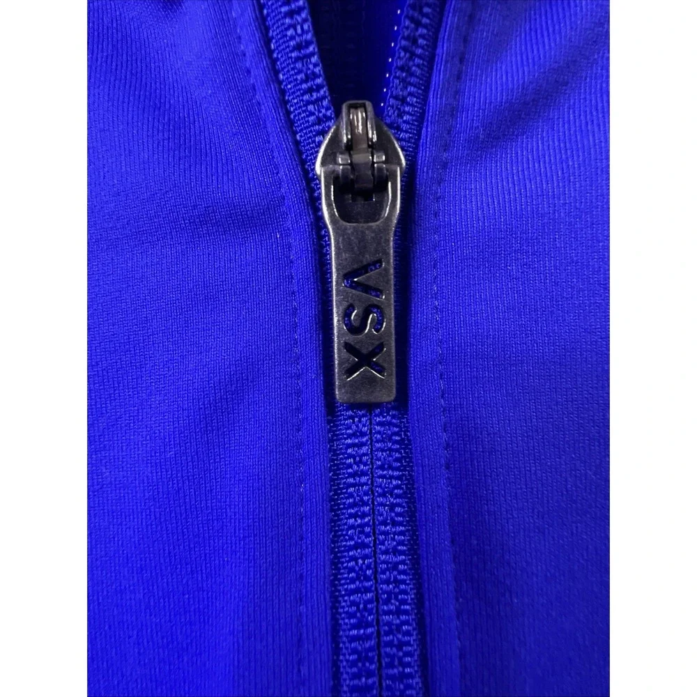 VSX Victoria's Secret Sport Knockout Blue 1/2 Zip Pullover Jacket Women's Large - Picture 7 of 11